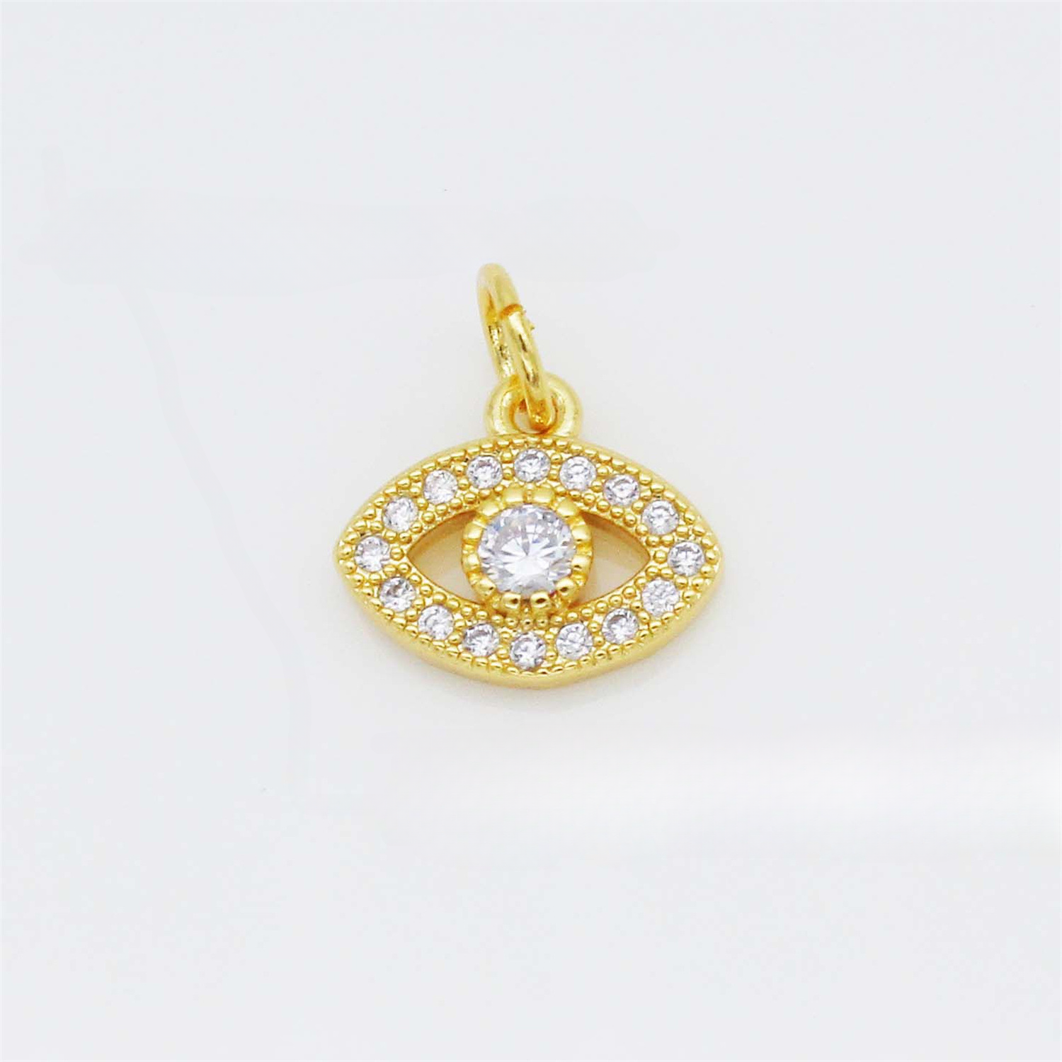 Wholesale 10pcs/pack Devil's Eye Small Pendant diy Jewelry Accessories Beads